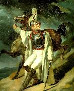 Theodore   Gericault, cuirassier blesse, quittant le feu